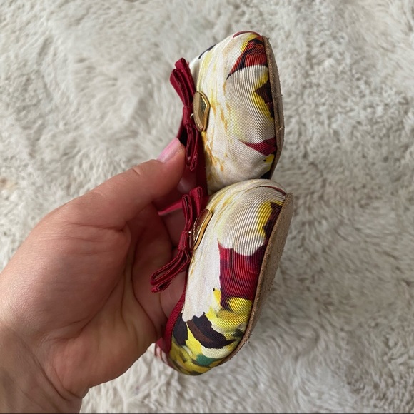 DOLCE & GABBANA FLORAL FLATS - Picture 3 of 9